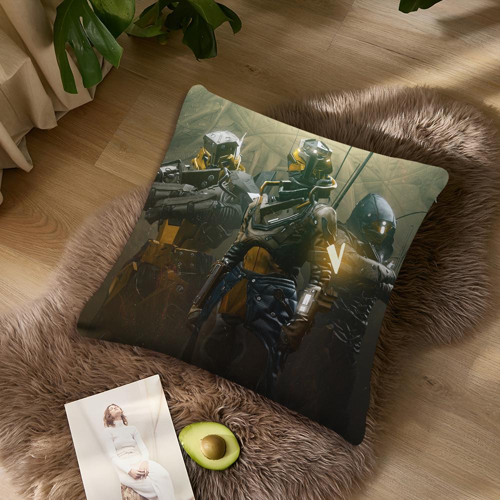 

Game D-Destiny 2 Pillow Case living Room Home Sofa Office Shop Cover Printing Comfort Decoration Nordic Simplicity 16x16Inch