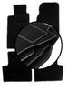 Conjunto completo de tapetes de veludo para: Jaguar XJ6 X300 sedan (1994-1997)