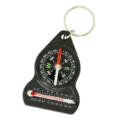 Convenient Compassing Thermometer with Keyring Accurate Temperature Readings