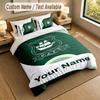 Bedding Set 1 Duvet Cover 2 Pillowcases Plymouth Argyle FC Print Soft Bed Linen Bedroom Decor