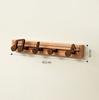 Nordic Solid Wood Coat Rack Wall Mounted Creative Towel Holder Mobile Musical Note Clothes Rack Storage Shelves Furniture