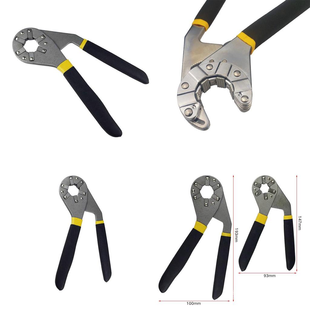 Zeitloses Design 6"/8" Verstellbarer Schraubenschlüssel Für Alle Schrauben Und Rohre Mit Sechskantgriff