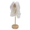1 6 Twin Ponytail Doll Wig Soft Silk Comfortable Touch Easy Styling Ball Jointed Doll Hair Moon White
