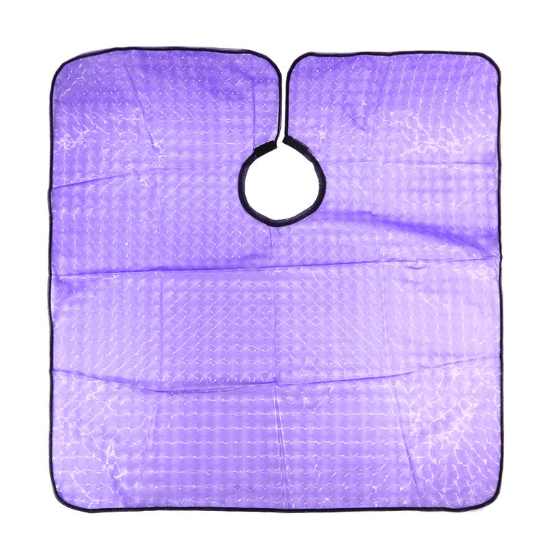 Salon Professional Large Textured Clear Waterproof Hair Coloring Cape For Hair Treatment Perm Styling And Protective Barrier Against Stains For Salon