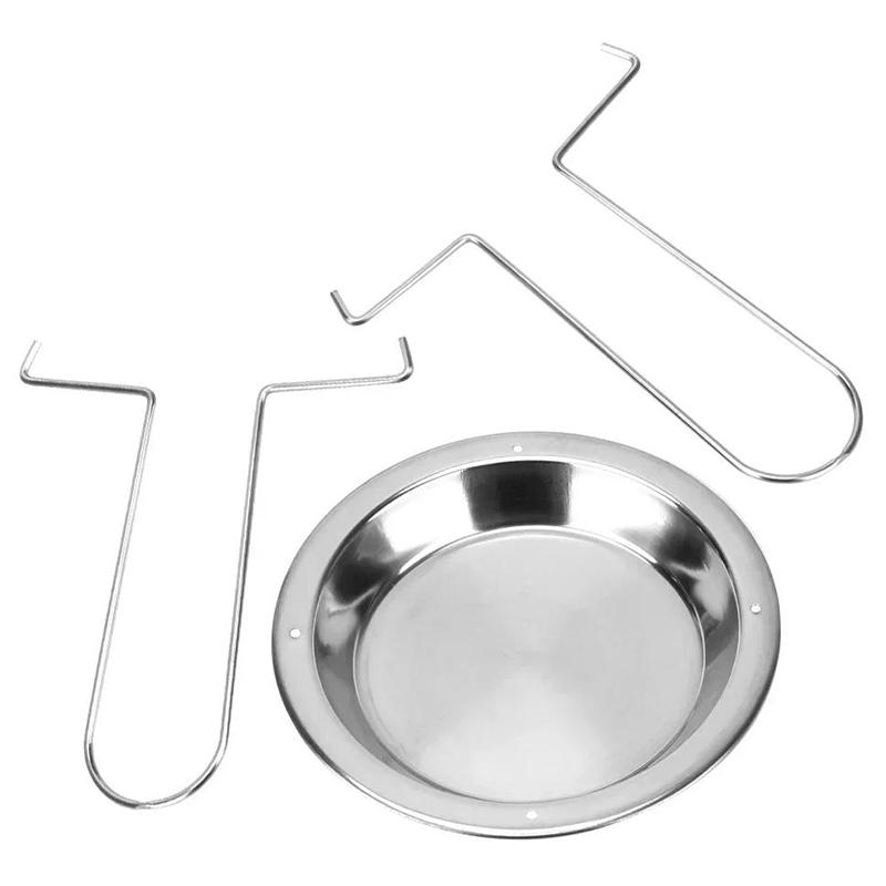 Support de gril à rôtir pour poulet, rôtissoire pour cuisine, outils de barbecue en plein air, plaque de poulet grillée antiadhésive en acier au carbone