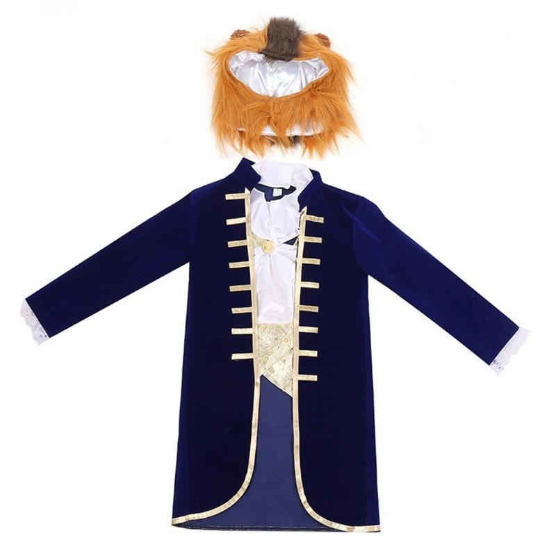 Beautiful Woman and Beast Children Fairy Tale Character Play Performance Costume