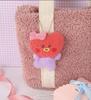 [USED] BT21 Minini Plush Key Ring LOVELY Ribbon TATA