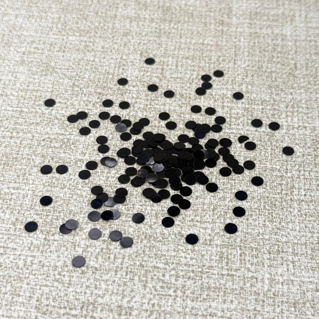 Runde Flache PET-Pailletten Ohne Loch für DIY-Schmuck & Bühnenkostüm-Accessoires