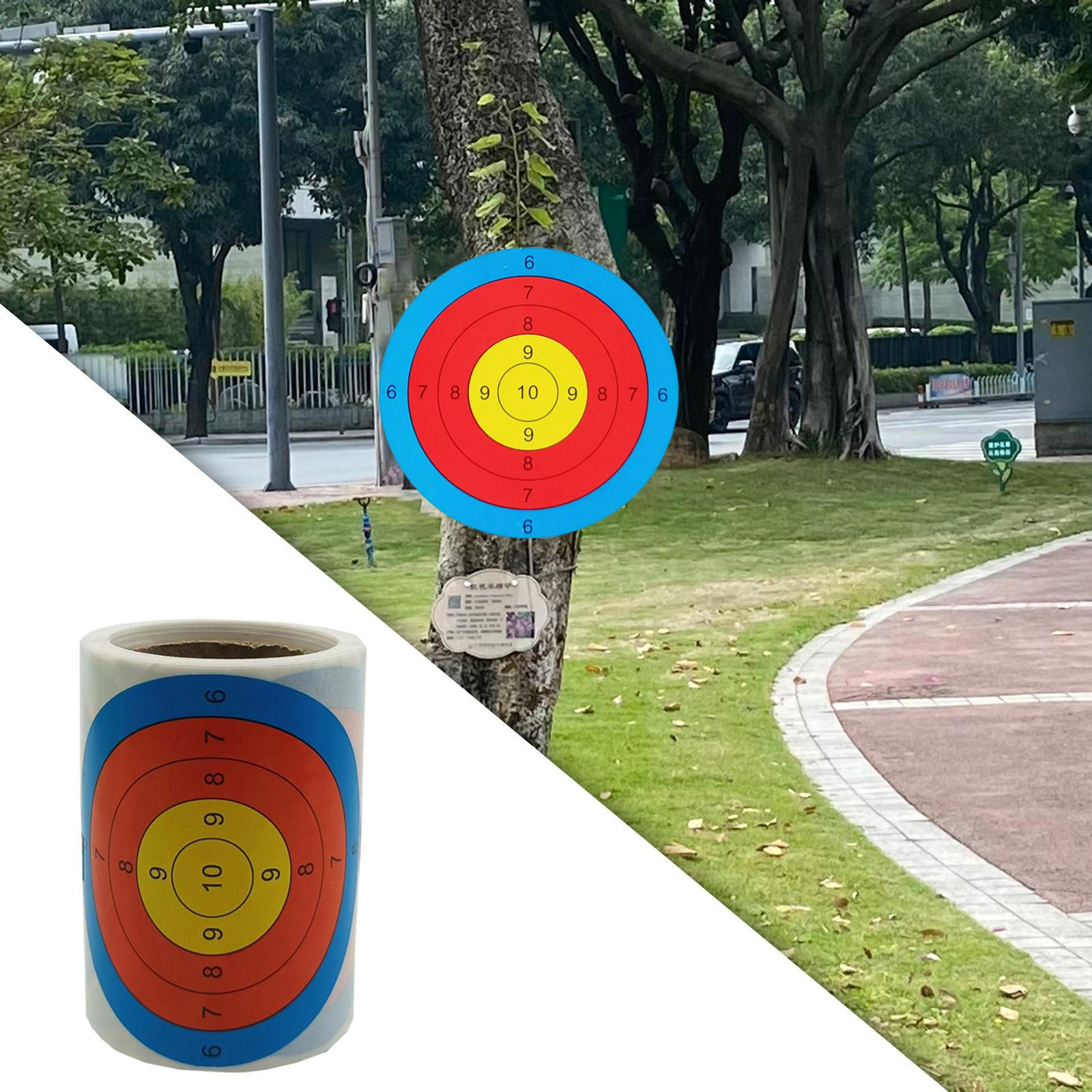 Stickers Splatter Self Target Sticker for Red yellow blue