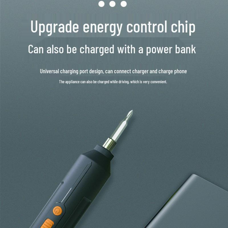 Multifunctional Pen-Type Micro Electric Screwdriver Set for Mobile Phones and Watches