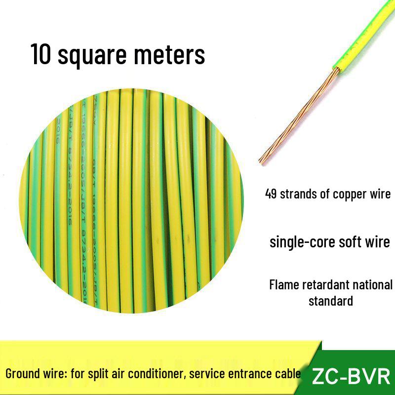 Zhujiang BVR 1.5 Sq Mm Soft Stranded Multi-Strand Copper Wire