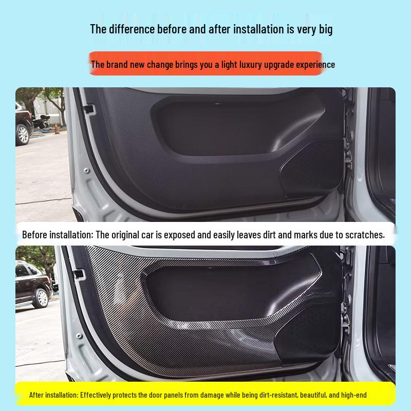 Mercedes Sprinter 3-Door Kick-Proof Interior Door Trim Upgrade Kit