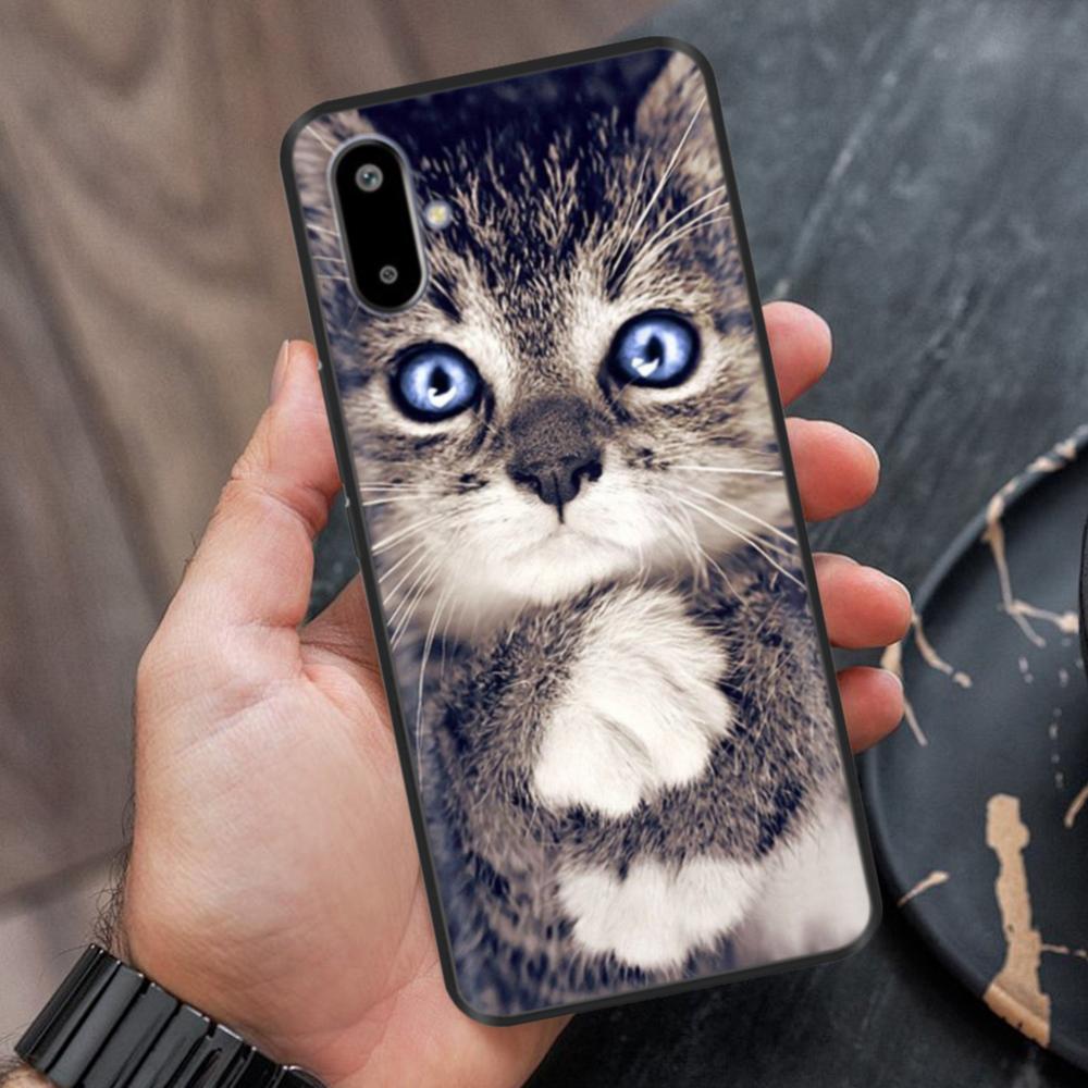 Case For Samsung Galaxy M06 Case 6.74" Cute Flower Cover Soft Silicon Matte Protective Fundas For Samsung F06 Bags Cartoon Shell