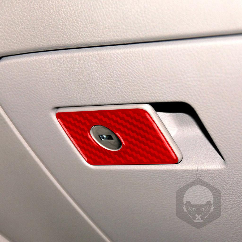 Für Volkswagen VW Passat 2006 2007 2008 2009 2010 2011 Zubehör Carbon Faser Auto Innen Handschuh Box Griff Trim Aufkleber