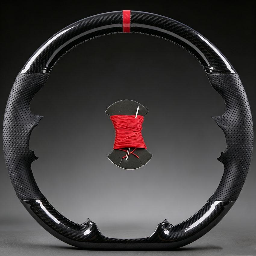 Coprivolante per Auto per Jaguar XFL XE XJL F-PACE XKR Protezione UV Anti-Invecchiamento Fibra di Carbonio Lucida Pelle in Microfibra Ultrafine