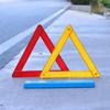 Emergency Early Warning Device Triangle Road Safety Stable Metal Bracket Triangular Warning Parking Sign Foldable Tripod
