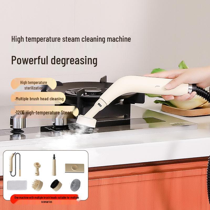 

Compact High-Temperature Steam Cleaner for Home Appliances & Kitchen Use UK Standard Plug