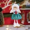 Holiday Decor Christmas Angel Ornament Christmas Celebration Charming Cloth Figure Charming Cloth Figure 9*16cm