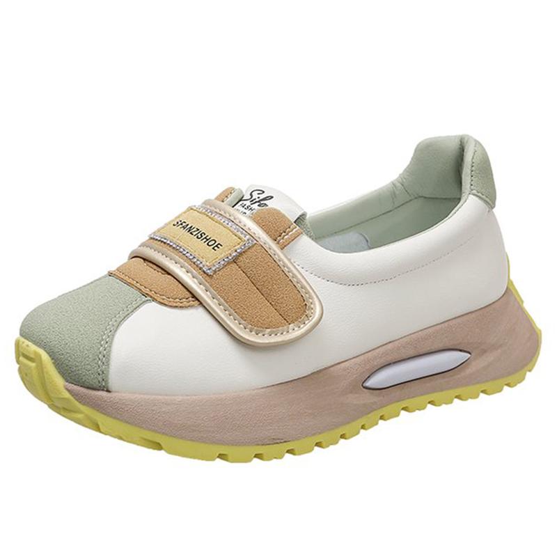 

Женские роскошные массивные кроссовки Женская повседневная обувь для улицы Спортивная обувь для улицы для женщин Белая обувь 35 светло-зеленый