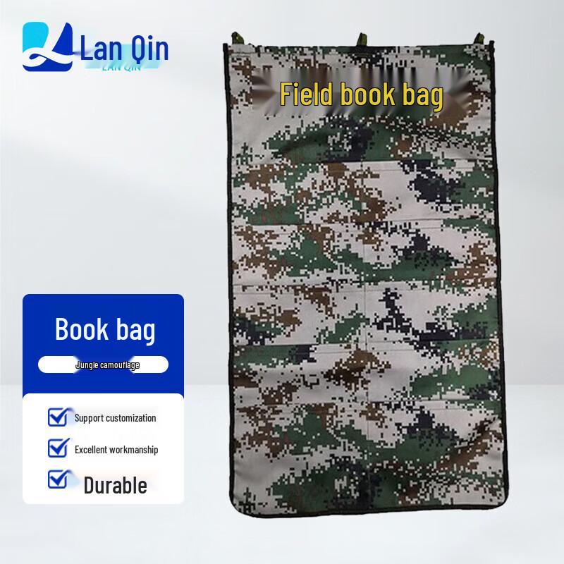 

Lanqin Camouflage Oxford Field Book Bag