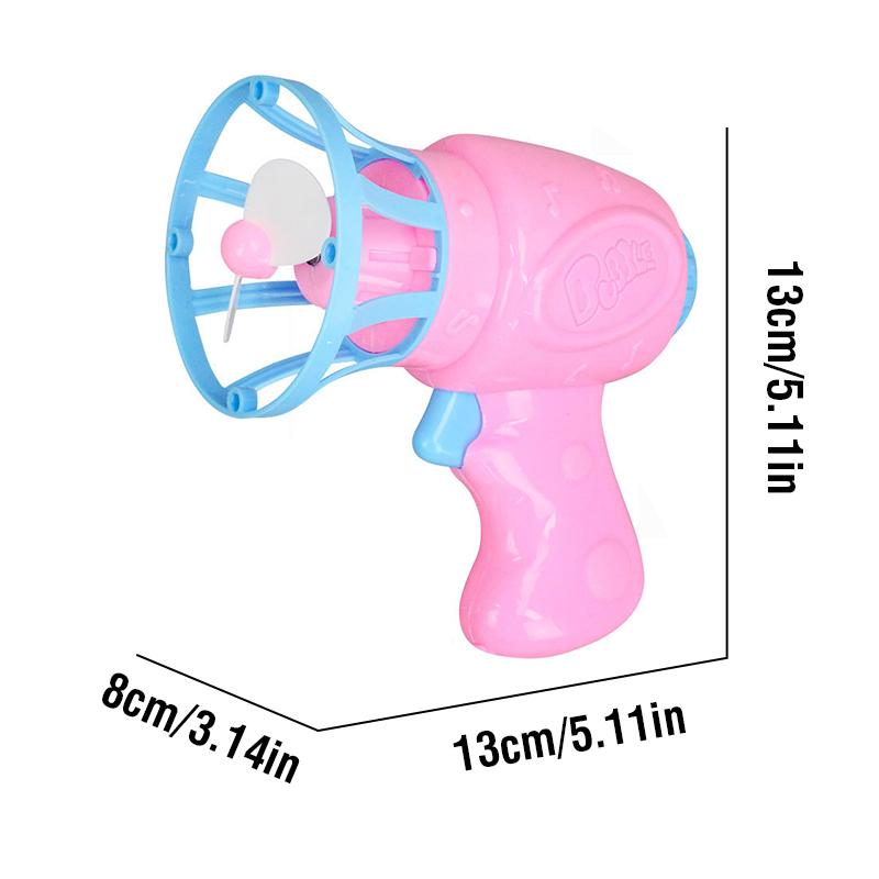 Children'S Electric Fan Bubble Gun Machine Soap Bubble Blowing Kids Toys Outdoor Bubble Wedding Party Games Gifts Girl