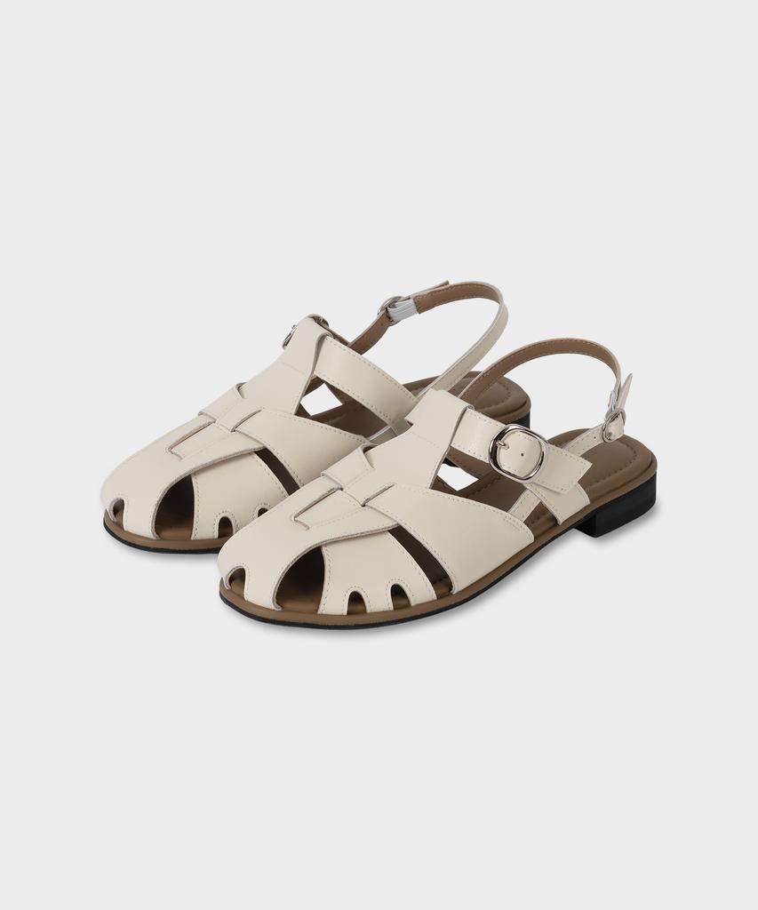 Drawfit Women Arco Fisherman Sandals [Black]