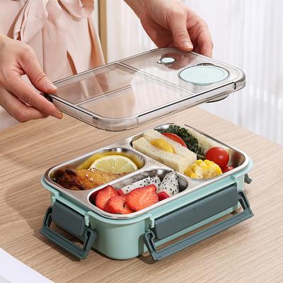 Lunch Box Per Bambini Adulti Facile da Trasportare Riutilizzabile Scatola Per Mantenere Fresco Per Uomini Donne