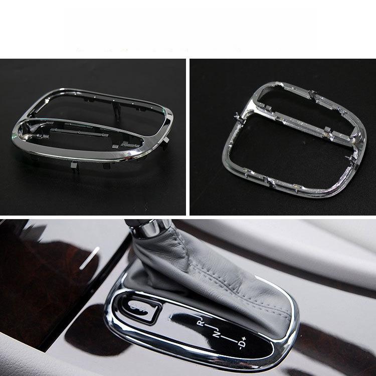 Outdoor Center Shifter Trim Cover Bezel Personal Cars Parts Decoration for Mercedes Benz C Class W203 Before 2007