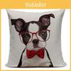 Terrier Boston French Bulldog  Luxury Cushion Pillow Case Square Case Cushion