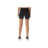Asics Fujitrail Elite Sprinter Solid Color Quick-Dry Running Shorts Women Shorts Black 2012D204-001