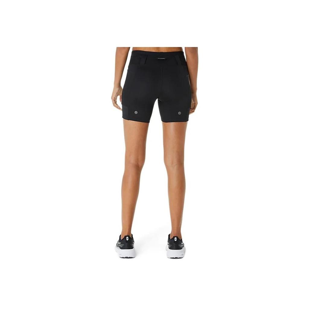 Asics Fujitrail Elite Sprinter Solid Color Quick-Dry Running Shorts Women Shorts Black 2012D204-001