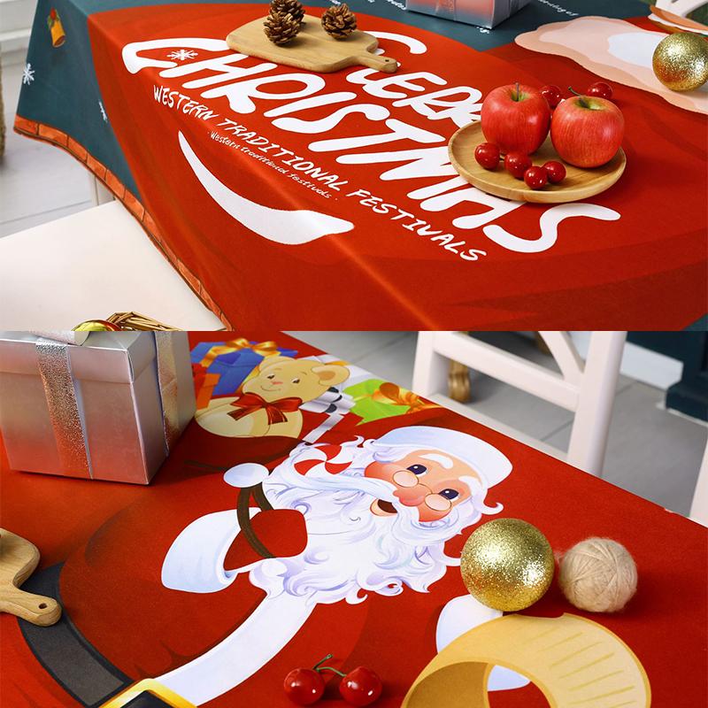 Anul Nou Sarbatorirea Craciunului Fata de masa Masa patrata Fata de masa Fata de masa Husa de masa Decor nunta Pătura de picnic