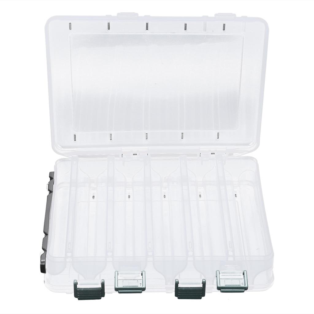 Fishing Tackle Box Double Layer Multifunctional Portable Fishing Accessory StorageBox