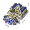 Piececool 3D Metal Puzzle Yuanmingyuan Building Metal Nano Puzzle Assembly Kit No Glue Required Difficulty Level Intermediate Suitable for Adults