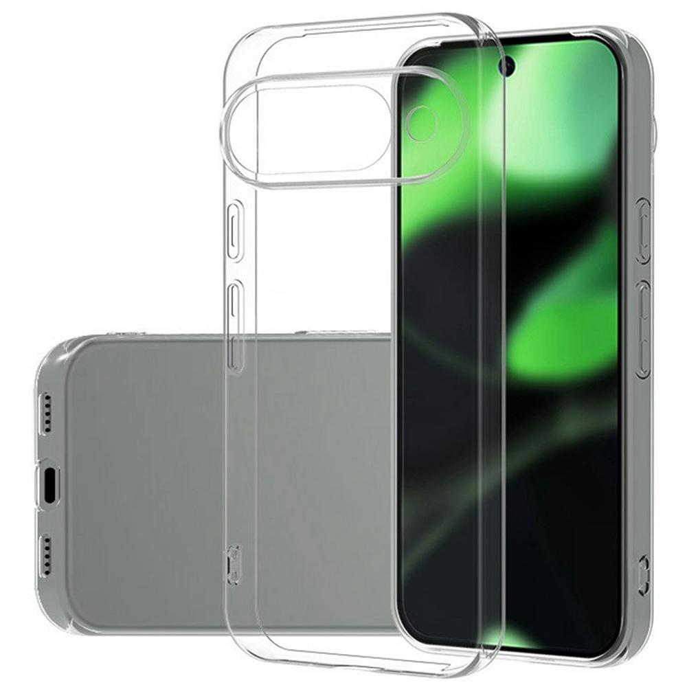 

For Google Pixel 10 Back Cover Ultra Thin Flexible TPU Clear Phone Case Type A