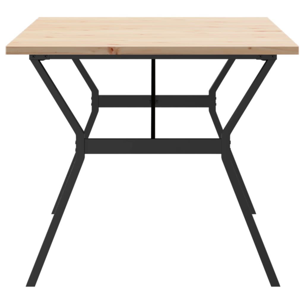 Vidaxl Dining Table with Y-Shaped Legs, 180X90X75.5 Cm