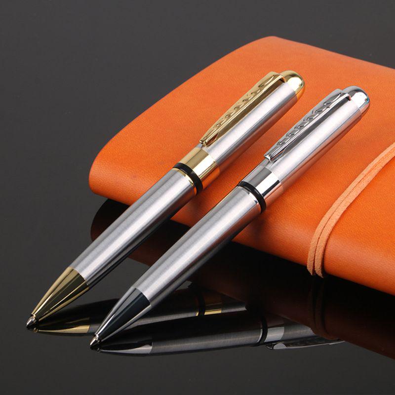 1.0mm Luxury Metal Rotary Ballpoint Pen Signature Rollerball Business School Office Supplies