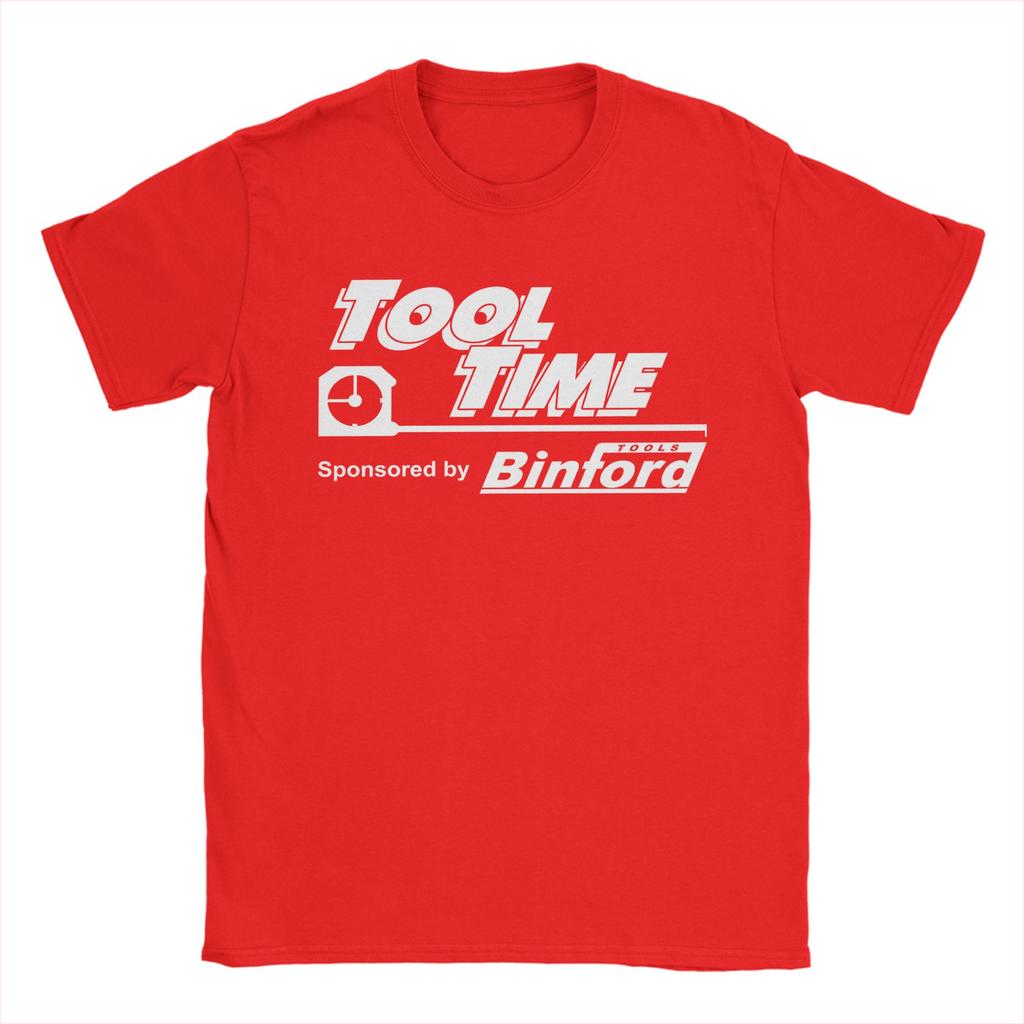 Magliette da Uomo Tool Time sponsorizzate da Binford Tools Show TV Ristrutturazioni Casa Top in Cotone Maglietta Vintage Maglietta Taglie Forti