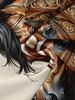 Men's Summer Horse Printed 3D Digital T-shirt