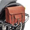 Set 2x Reittasche Motorrad + Seitenhalterung SV1 braun
