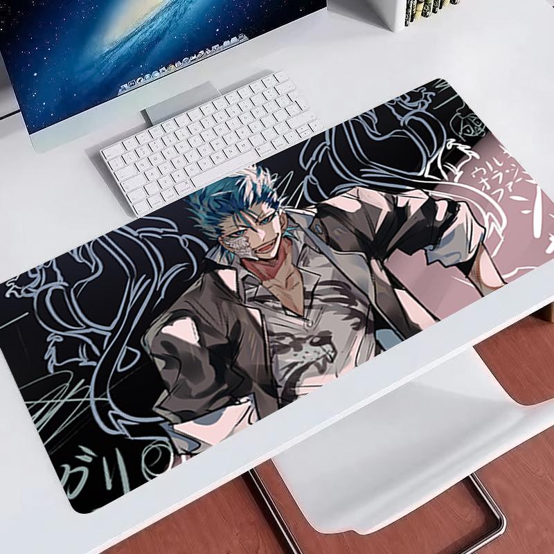Large Mouse Pad E-sports Gaming Desk Mat Rubber Base Computer Accessories B-bleach Japanese Anime Mouse Mat Gamer Keyboard Pad
