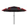 OEING Double-Layer Windproof Fishing Umbrella