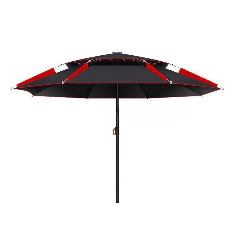 OEING Double-Layer Windproof Fishing Umbrella