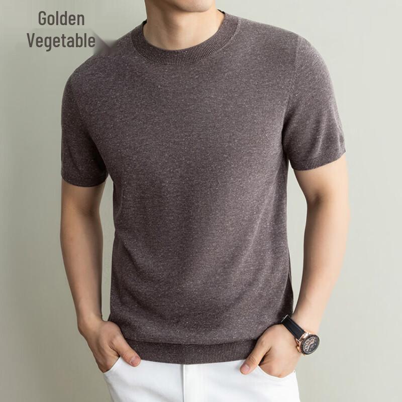 

Jinjuy Men s Linen Blend Short-Sleeve T-Shirt 3XL