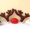 Reindeer Decor Christmas Cute Waterproof With LED Light Vehicle Exterior Deer Costume Accessories For Winter Holiday New Year