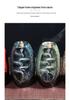 All-Round Flowing Sand Incense Burner: Ceramic Monk Maitreya Buddha Ornament