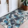 Flower Carpet Floor Mat Anti Slip Entrance Mat and Bathroom Floor Mat