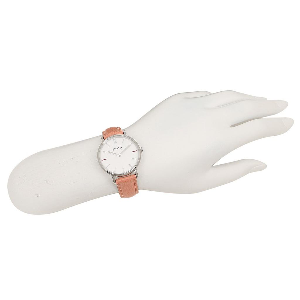 Watch FURLA R4251108513 899480 Orange Pink Silver White [Furla] Women's [Item]