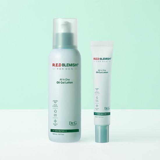 Dr.G Red Blemish for Men All-in-One Oil Cut Lotion 150ml (3 types) (single item/free gift)