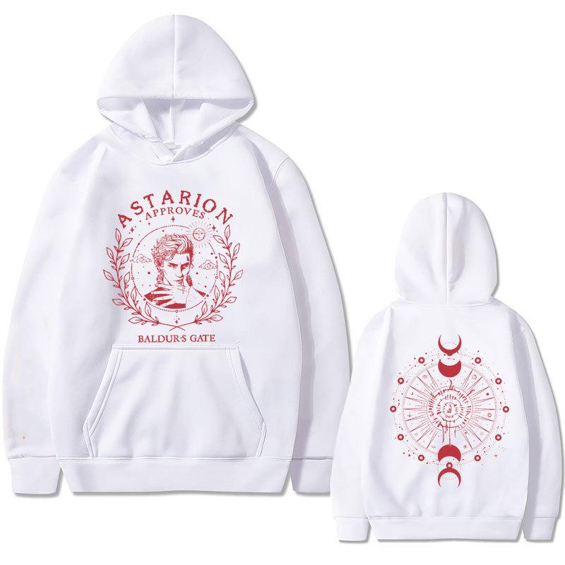 Best Famous Game Baldur'S Gate Astarion Red Graphic Hoodie